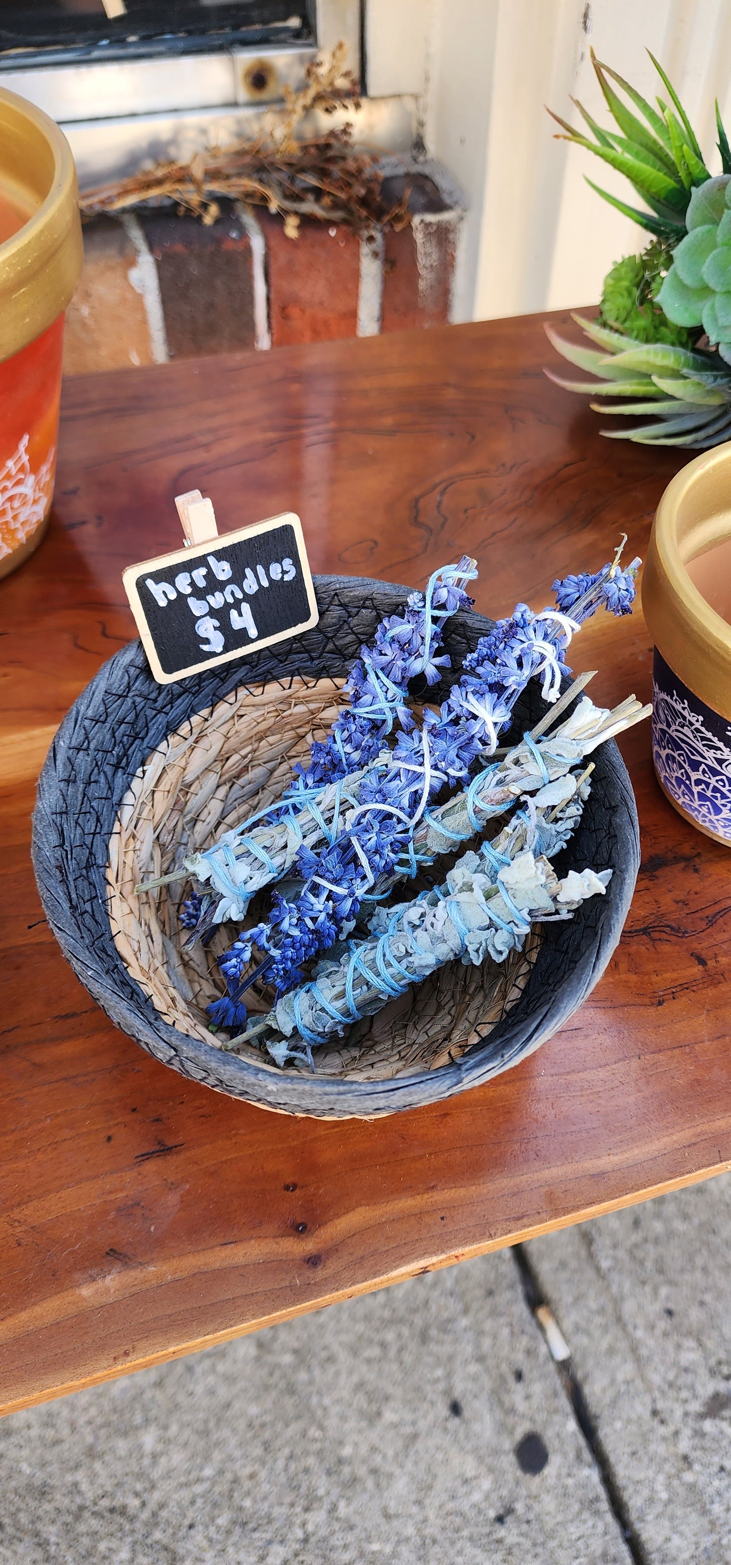 Homegrown Herb Bundles