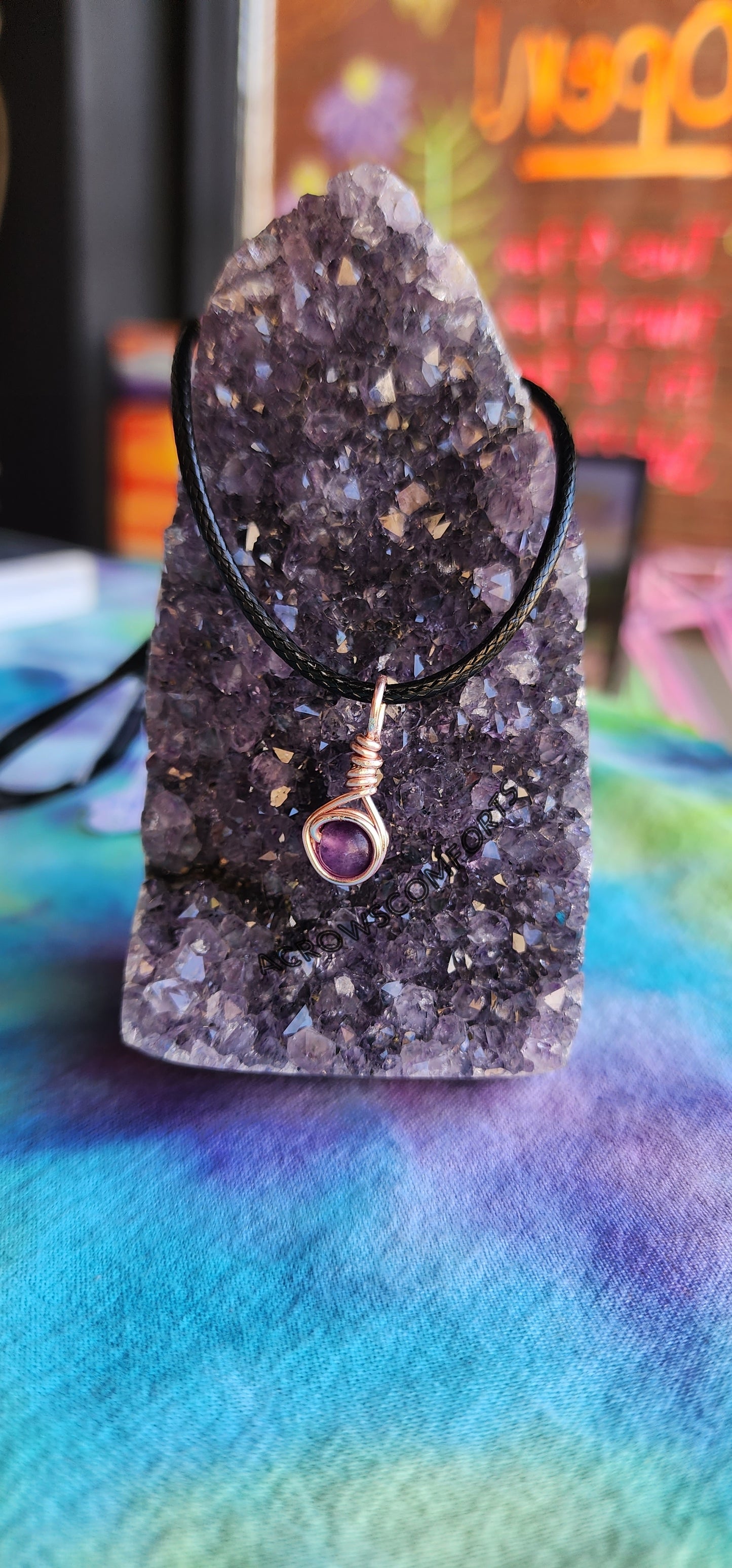 Mini Amethyst Pendant