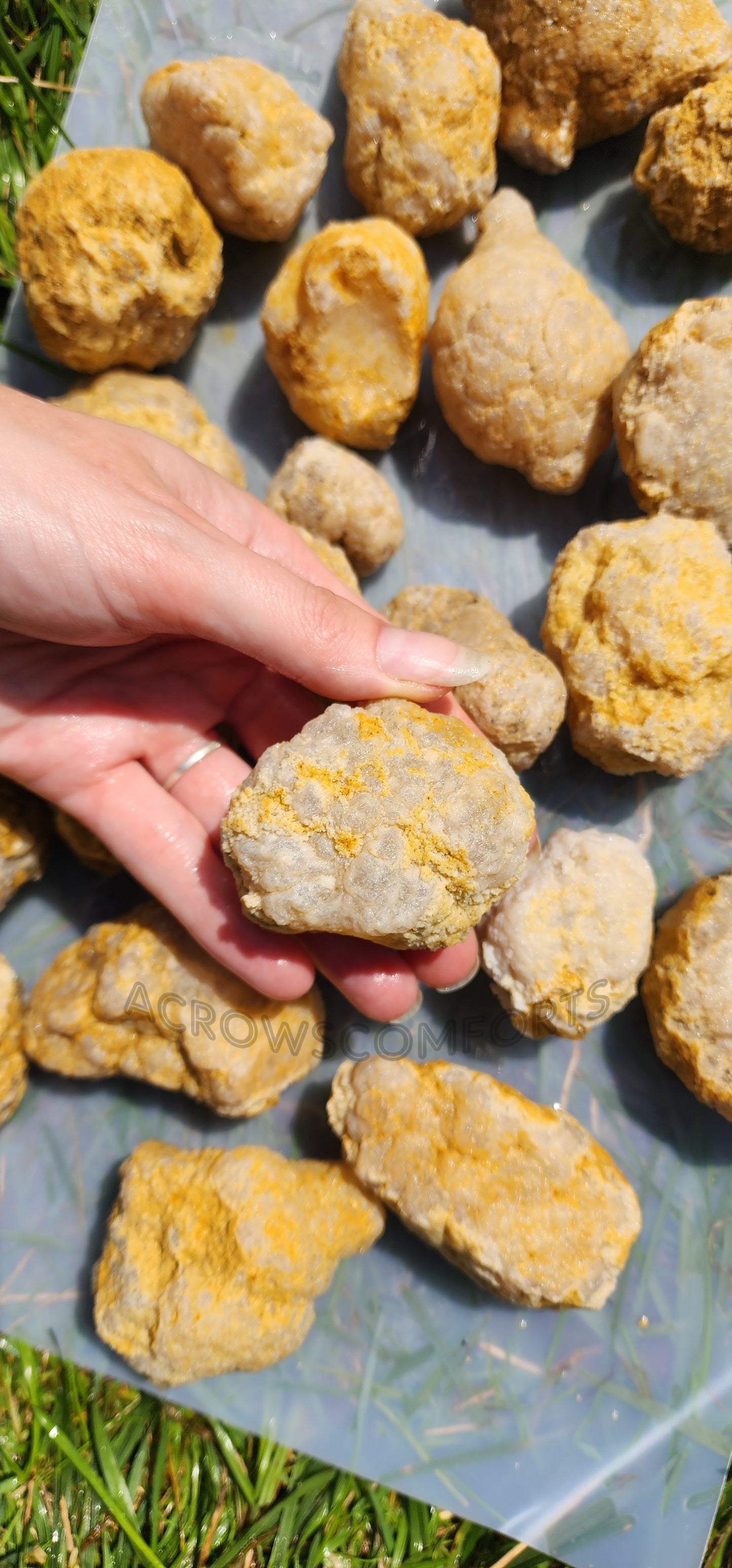Break-Your-Own Crystal Geodes