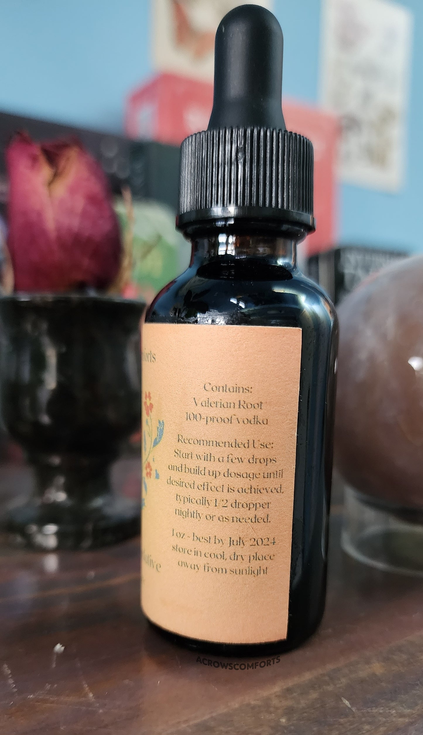 Valerian Herbal Tincture for Sleep