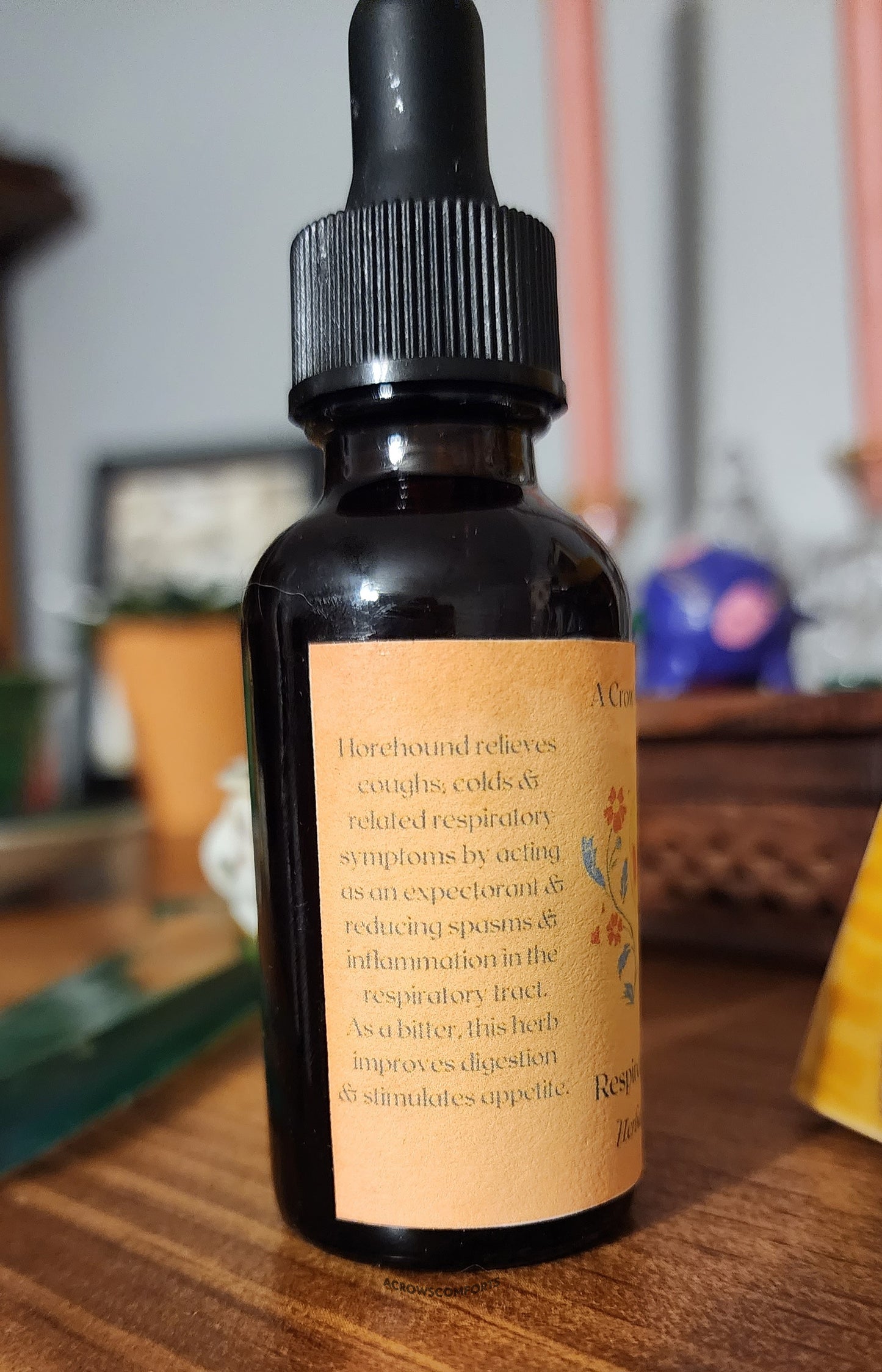 Horehound Herbal Tincture for Respiratory Relief