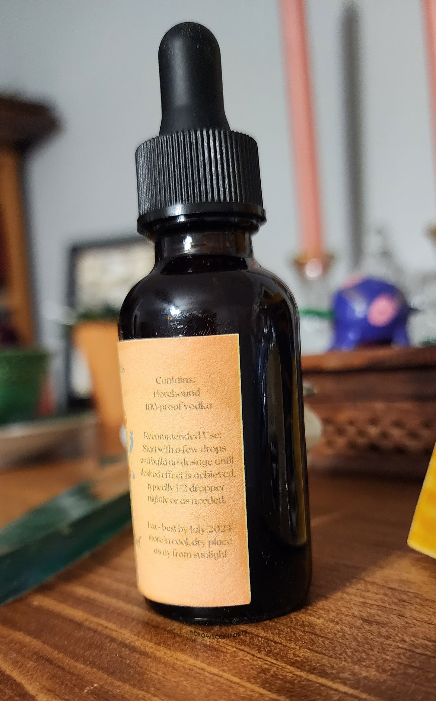 Horehound Herbal Tincture for Respiratory Relief