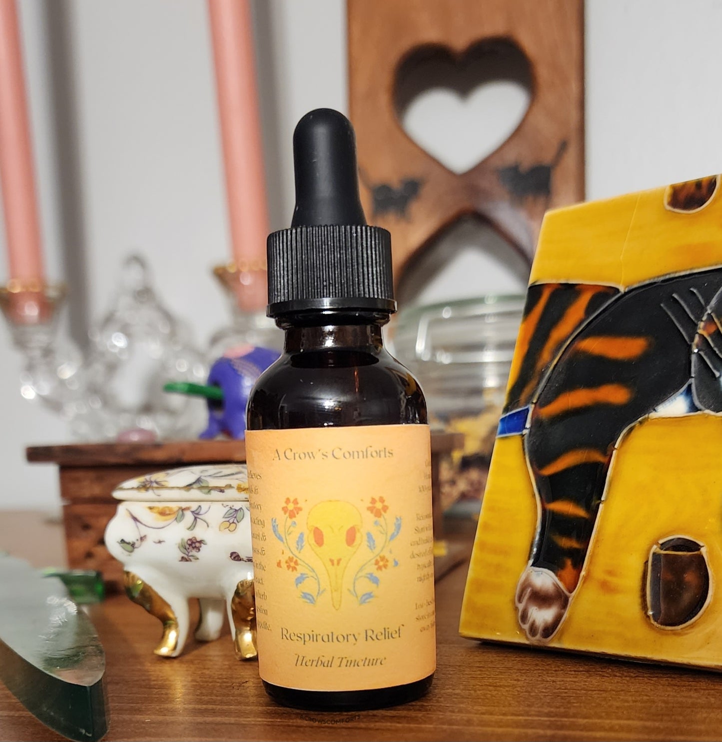 Horehound Herbal Tincture for Respiratory Relief