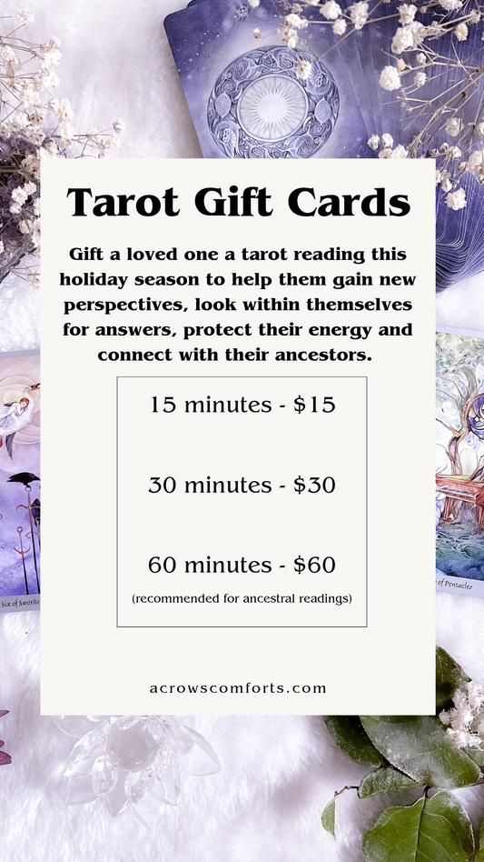 Tarot Gift Cards