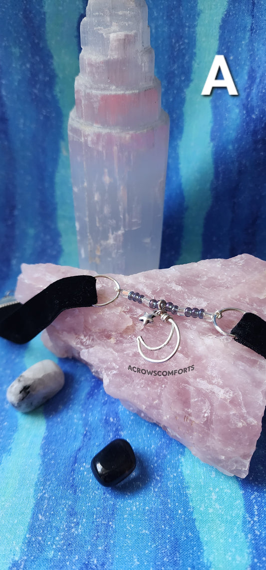 Handcrafted Crescent Moon Chokers